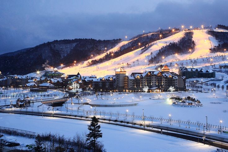 Pyeongchang in Winter